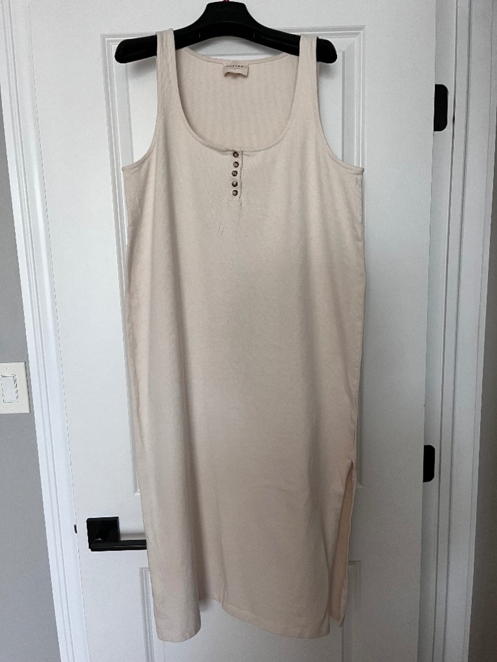Sézane Ariana dress in ecru